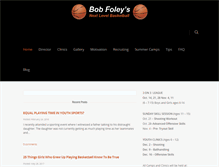 Tablet Screenshot of bobfoleybasketball.net